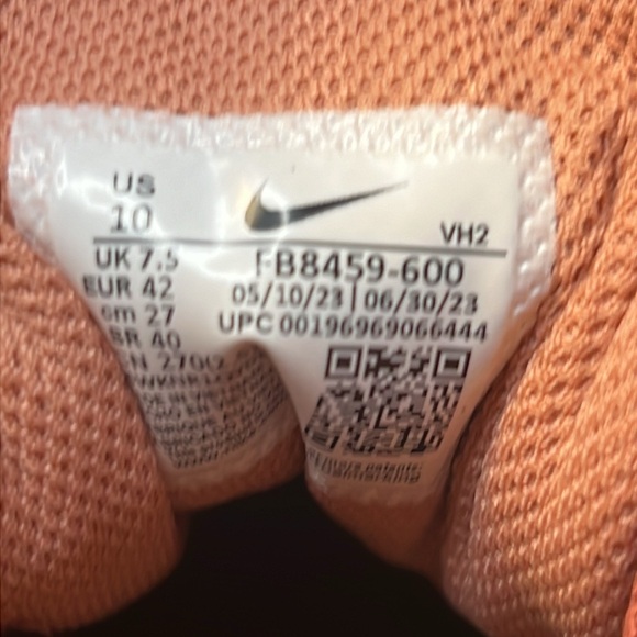 Women's Nike Air Max SC Red Stardust and Deep Jungle Cedar - Picture 9 of 11